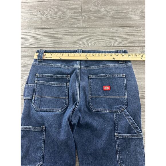 Dickies Warming Temp-IQ Men's Stretch Straight Blue Jeans Relaxed Women's size 6 - Picture 7 of 11